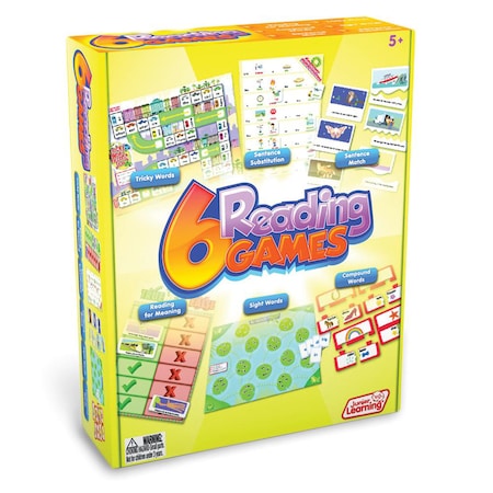 Junior Learning Language Games Set - 6 Reading Games JL405
